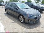2020 Hyundai Elantra Sel Gray vin: 5NPD84LF8LH564701
