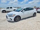 2017 Hyundai Elantra Se White vin: 5NPD84LF9HH181518