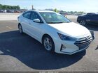 2020 Hyundai Elantra Value Edition White vin: 5NPD84LF9LH597139