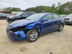 2020 Hyundai Elantra Sel Синий vin: 5NPD84LF9LH631984