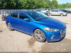 2017 Hyundai Elantra Se Blue vin: 5NPD84LFXHH027559