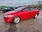 2020 Hyundai Elantra Sel Red vin: 5NPD84LFXLH588353