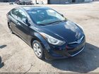 2016 Hyundai Elantra Se Black vin: 5NPDH4AE2GH685837
