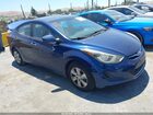2016 Hyundai Elantra Se Blue vin: 5NPDH4AE2GH758835
