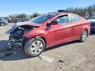 2016 Hyundai Elantra Se Red vin: 5NPDH4AE3GH748167