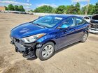 2016 Hyundai Elantra Se Синий vin: 5NPDH4AE4GH745763