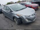 2016 Hyundai Elantra Se Silver vin: 5NPDH4AE5GH658440