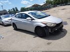 2016 Hyundai Elantra Se Silver vin: 5NPDH4AE5GH771496