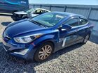 2016 Hyundai Elantra Se Синий vin: 5NPDH4AE6GH684996