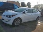 2016 Hyundai Elantra Se White vin: 5NPDH4AE7GH680164