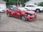 2016 Hyundai Elantra Se Red vin: 5NPDH4AE7GH700770