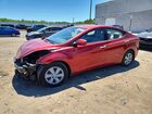 2016 Hyundai Elantra Se Burgundy vin: 5NPDH4AE8GH752828