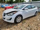 2016 Hyundai Elantra Se White vin: 5NPDH4AE8GH781729