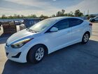 2016 Hyundai Elantra Se White vin: 5NPDH4AE9GH695572