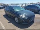 2018 Hyundai Sonata Se Black vin: 5NPE24AF0JH598279