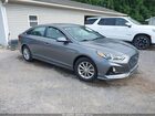2018 Hyundai Sonata Se Gray vin: 5NPE24AF1JH613808