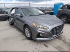 2019 Hyundai Sonata Se Gray vin: 5NPE24AF1KH771499