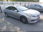 2017 Hyundai Sonata Se Silver vin: 5NPE24AF2HH482981