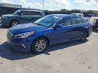 2017 Hyundai Sonata Se Blue vin: 5NPE24AF2HH510987