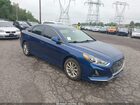 2019 Hyundai Sonata Se Blue vin: 5NPE24AF2KH795956