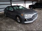 2019 Hyundai Sonata Se Gray vin: 5NPE24AF3KH743610