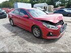 2019 Hyundai Sonata Se Red vin: 5NPE24AF3KH798381