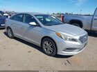 2017 Hyundai Sonata   Silver vin: 5NPE24AF4HH581320