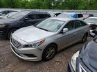 2016 Hyundai Sonata Se Silver vin: 5NPE24AF5GH319076