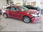 2016 Hyundai Sonata Se Red vin: 5NPE24AF5GH373784