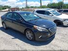 2017 Hyundai Sonata Se Черный vin: 5NPE24AF5HH448923