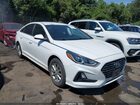 2019 Hyundai Sonata Se White vin: 5NPE24AF6KH787715