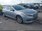 2017 Hyundai Sonata   Silver vin: 5NPE24AF7HH452990