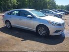 2017 Hyundai Sonata   Silver vin: 5NPE24AF7HH588701
