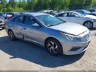2017 Hyundai Sonata   Silver vin: 5NPE24AF8HH588156