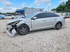 2017 Hyundai Sonata Se Silver vin: 5NPE24AF9HH491273