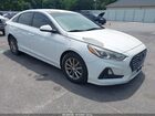 2019 Hyundai Sonata Se White vin: 5NPE24AF9KH788082