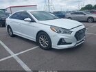 2019 Hyundai Sonata Se White vin: 5NPE24AF9KH804474