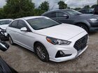 2018 Hyundai Sonata Se White vin: 5NPE24AFXJH663901