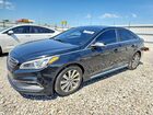2016 Hyundai Sonata Black vin: 5NPE34AF0GH367033