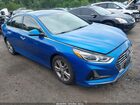 2018 Hyundai Sonata Limited Синий vin: 5NPE34AF2JH605424