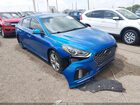2018 Hyundai Sonata Sport Blue vin: 5NPE34AF3JH654793