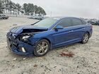 2019 Hyundai Sonata Sel Blue vin: 5NPE34AF3KH794246