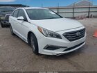 2016 Hyundai Sonata Sport Белый vin: 5NPE34AF6GH320573