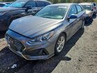 2018 Hyundai Sonata Sel Серый vin: 5NPE34AF6JH645988