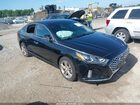 2019 Hyundai Sonata Sel Черный vin: 5NPE34AF6KH763752