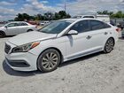 2016 Hyundai Sonata Sport White vin: 5NPE34AF7GH323952