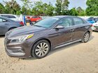 2017 Hyundai Sonata Sport Brown vin: 5NPE34AF8HH577221