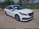 2017 Hyundai Sonata Sport White vin: 5NPE34AF9HH471019