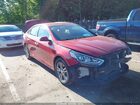 2018 Hyundai Sonata Sel Red vin: 5NPE34AF9JH658993