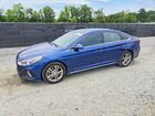 2019 Hyundai Sonata Sport Blue vin: 5NPE34AF9KH738134